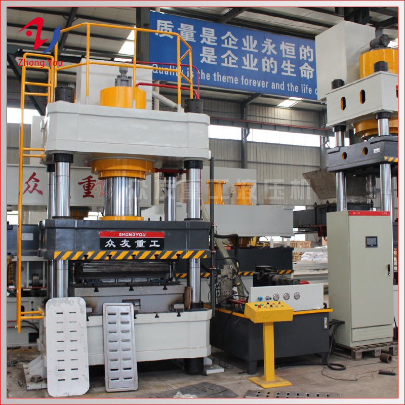 油壓機(jī):四柱油壓機(jī)油缸里出現(xiàn)異物怎么辦？